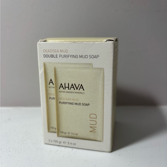 AHAVA Deadsea Mud Purifying Mud Soap Duo - Two 3.4 oz bars - Picture 4 of 8